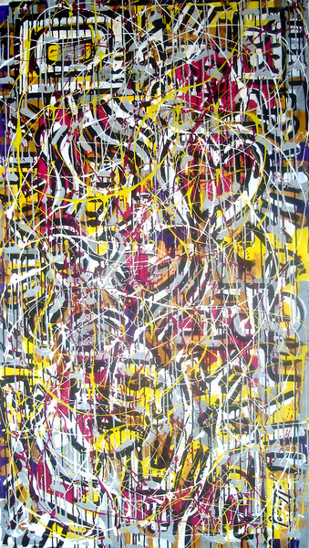 Acrylic on Canvas: 