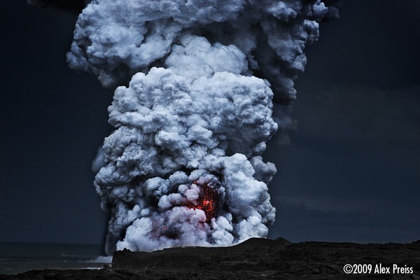 Kilauea Volcano at Kalapana 2
