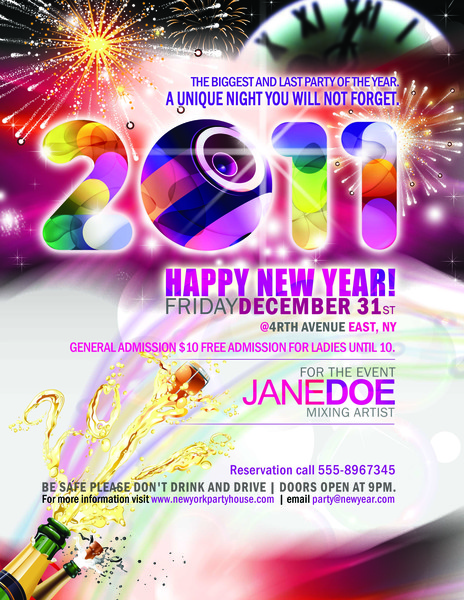 NYE flyer