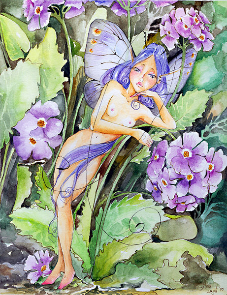 In the garden