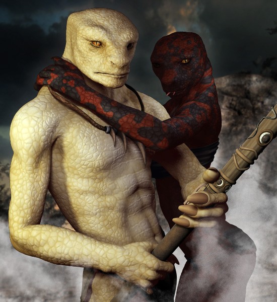 Lizardian Couple