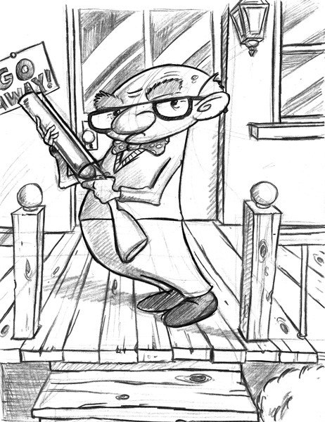 Get Off My Lawn!