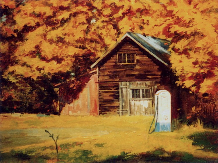 The Old Gas Pump