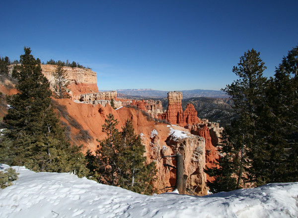 Snow at Bryce