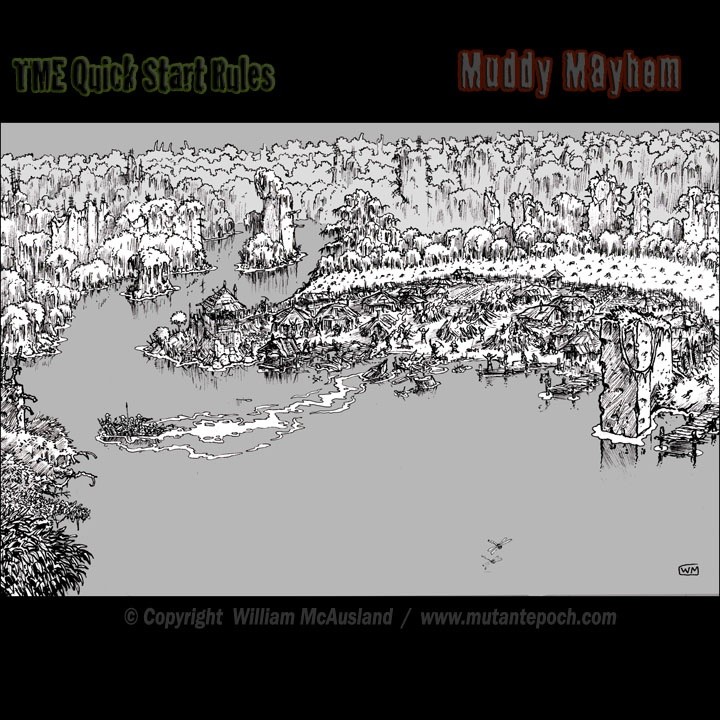 Village in the swamp