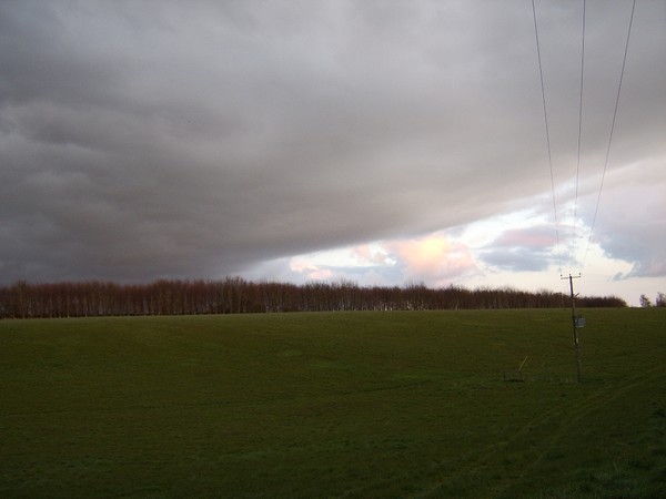 Rain on the way....