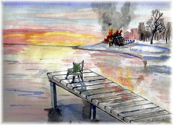 The Burning House