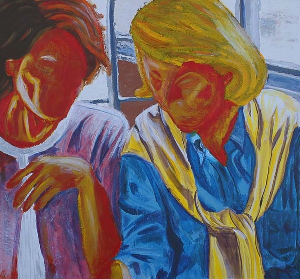 two people