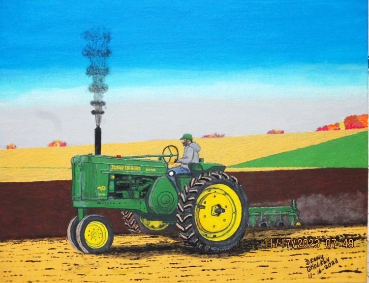 J D #70 Diesel Tractor 1950s - 1960s