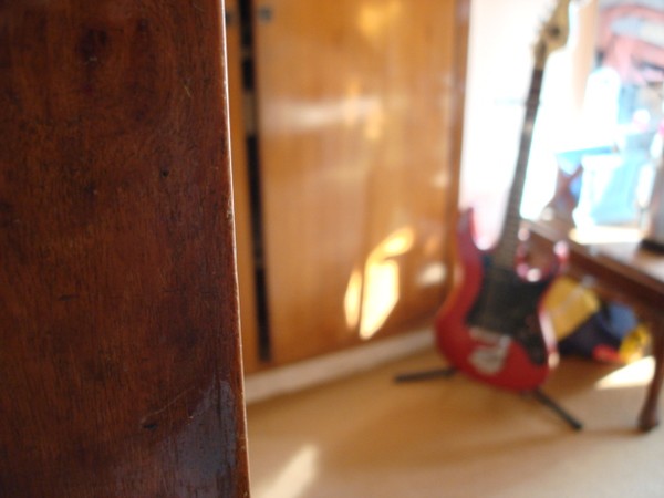 behind the closet