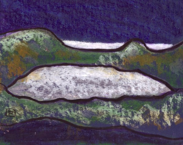 LAKE BY THE SEA