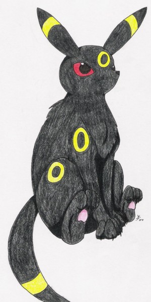 Sitting Umbreon