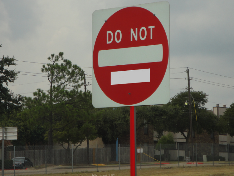 Do Not....(c) 2020 elton houck