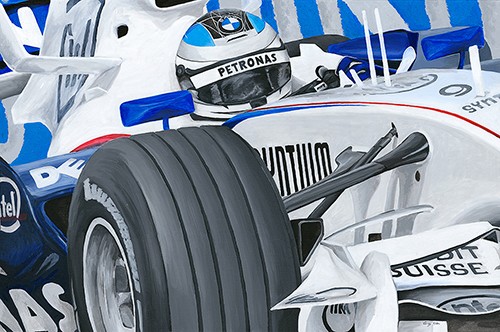 Nick Heidfeld BMW Sauber 2007 F1