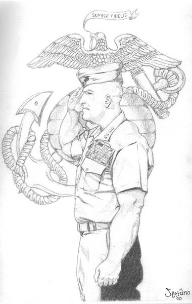 Gen Zinni salute