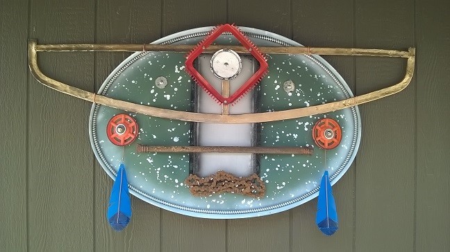 Shield Of Blue Feather