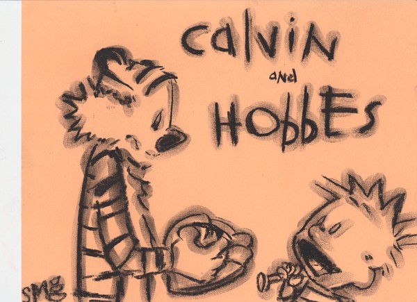 Calvin & Hobbes Baseball