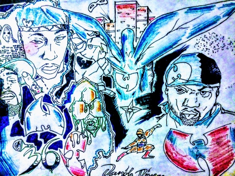 Wu-tand drawing coloer pencles