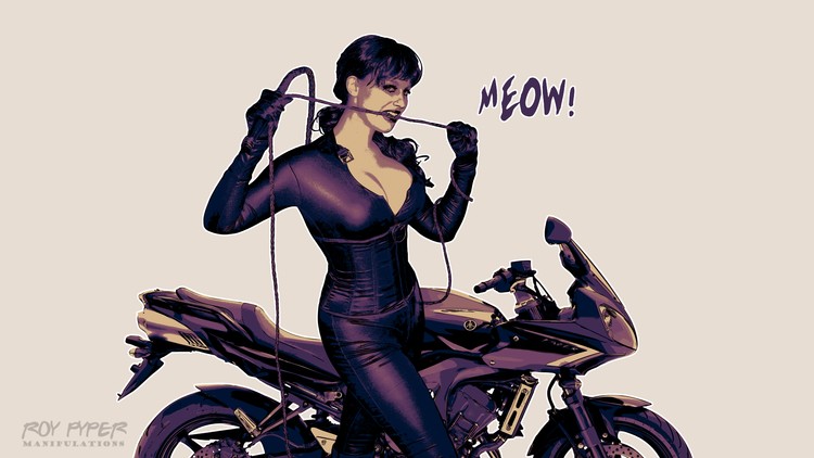 Catwoman: Dead End: Posterize Desktop Edit