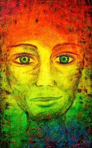 The Secret  (Jane Doe )140x83cm 080702