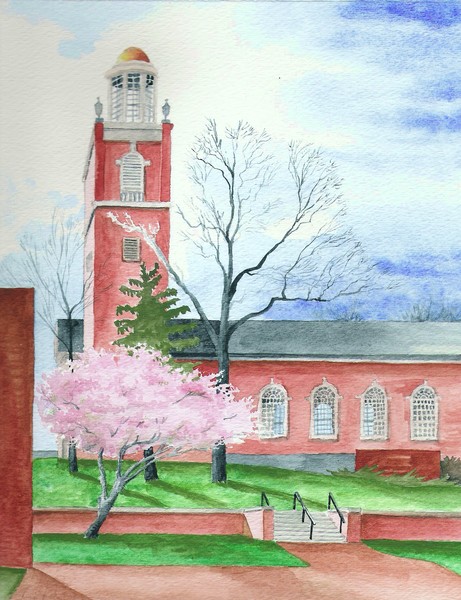 Springtime at Stetson Chapel