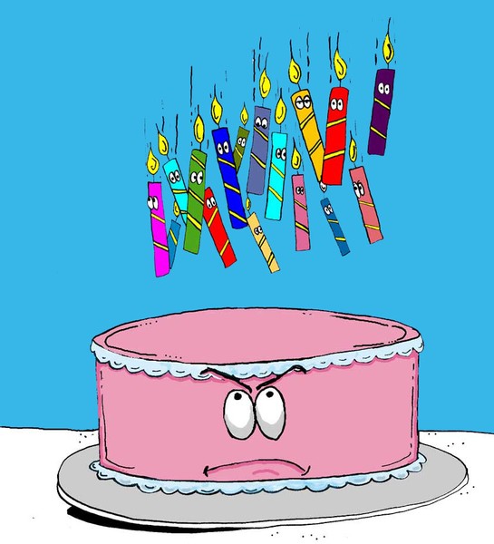 Cake vs candles