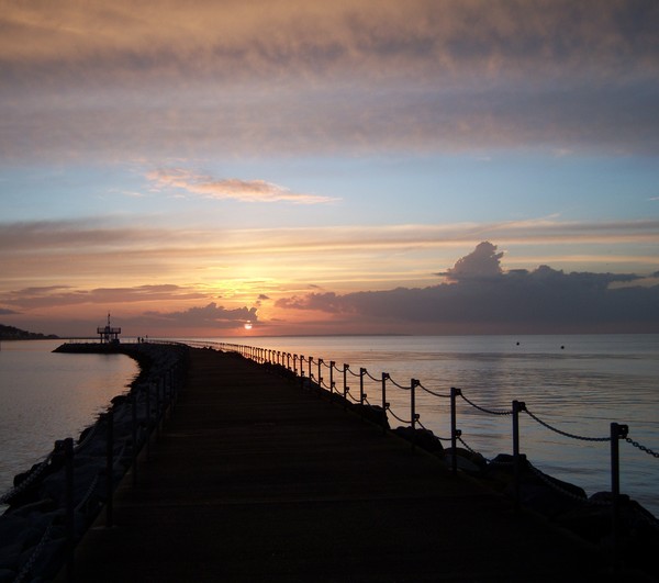 Sunset harbour