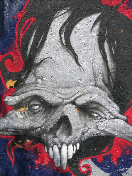 Graffiti portrait