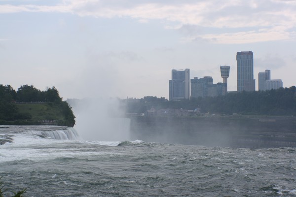 view on canada from USA side