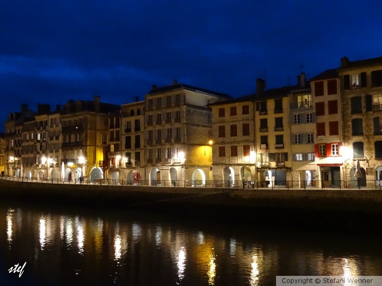 Bayonne by night