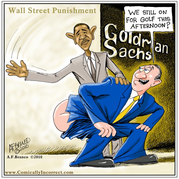 Goldman Sachs Punishment Cartoon