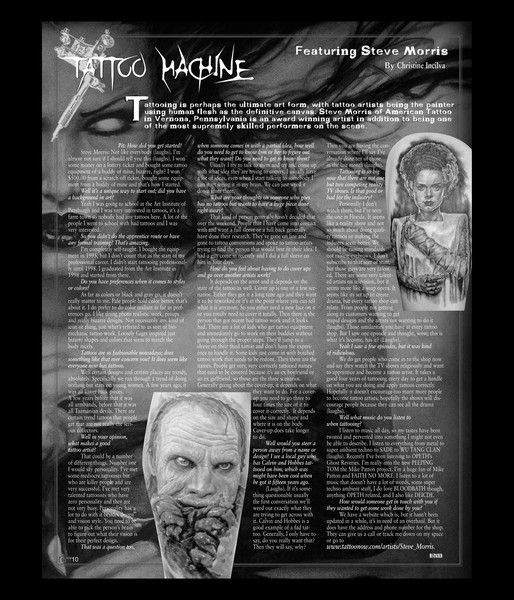 Pit Magazone Tattoo article