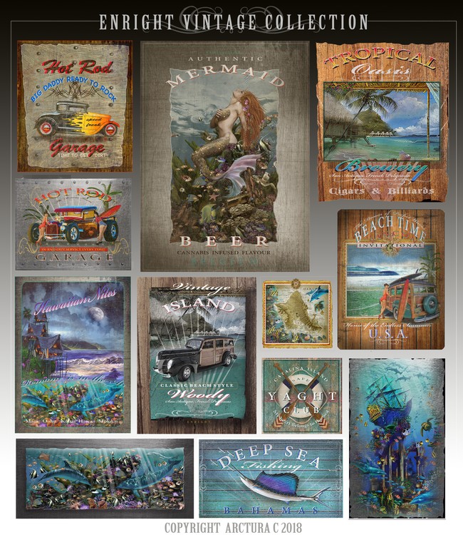 Enright Vintage Collection Page x2
