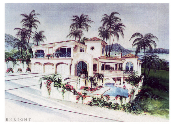 Hawaii Loa Ridge Estate Rendering