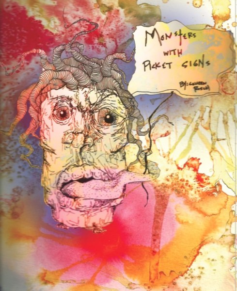 monster book: title page