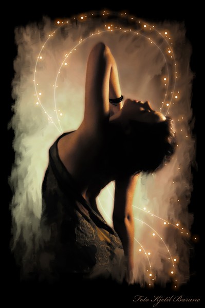 dancing in light