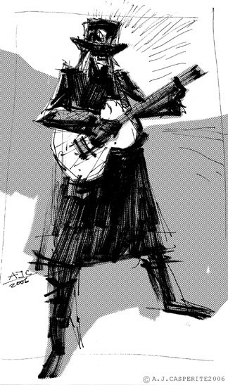Concert Sketch 1 of 4