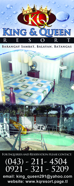 King & Queen resort, Batangas