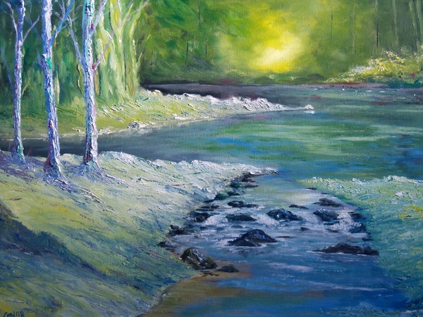 Silent Pond    SOLD