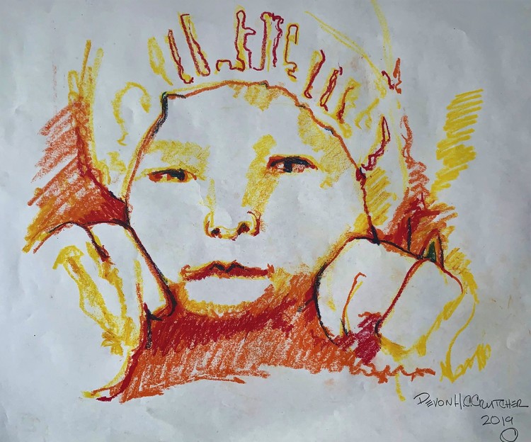 Luke baby Sketch