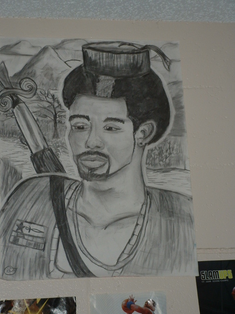 Rob as African King