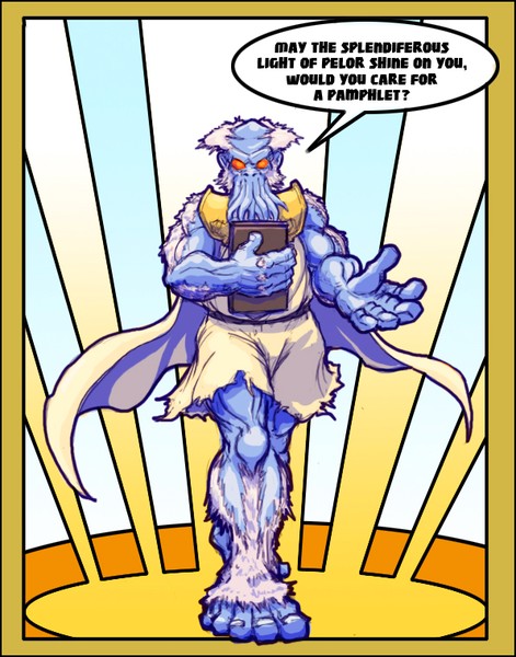 Priest Mindflayer-yeti hybrid