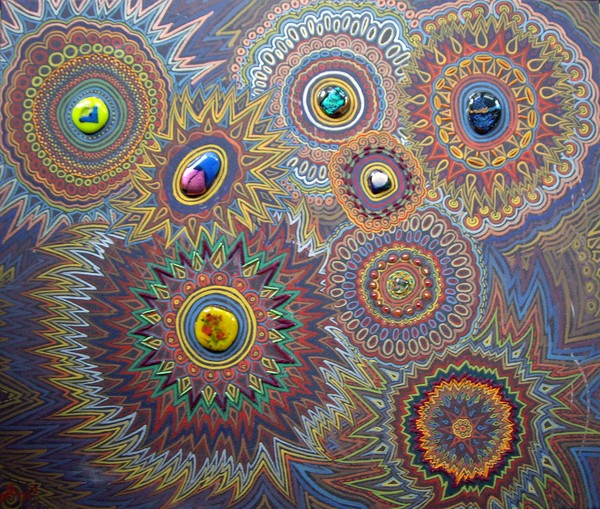 Abstract Glass n Acrylic