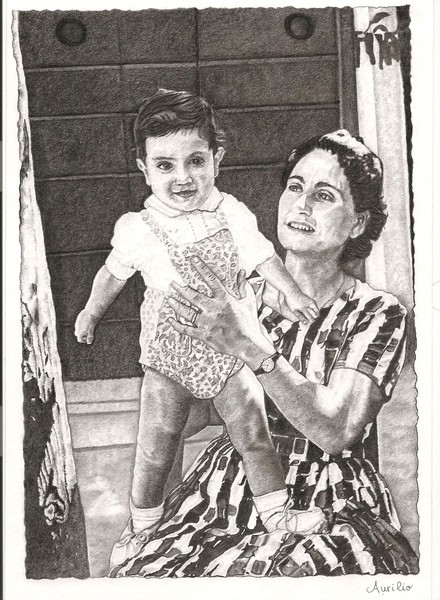 Motherwood no.2 (my Mother and I)