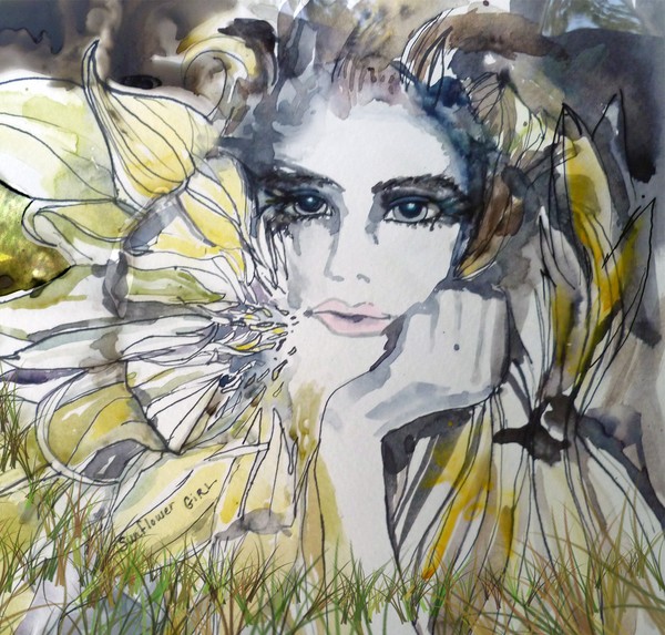 Sunflower Girl