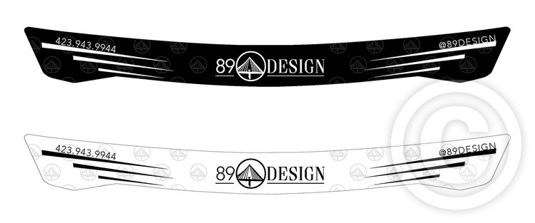 89Design visor strips