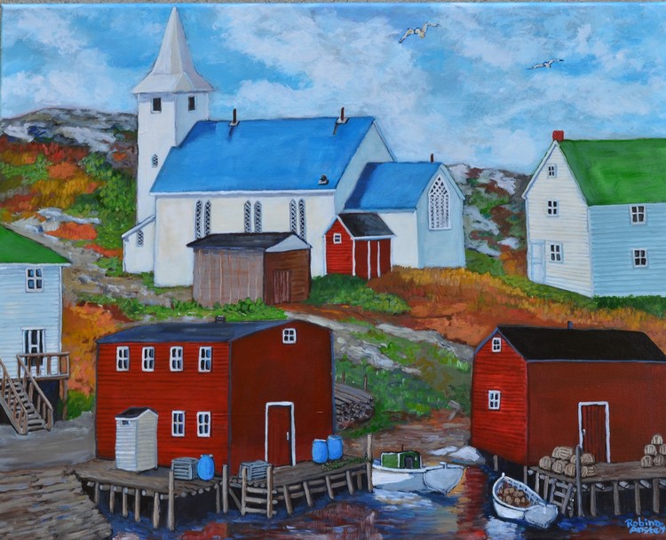 St Stephens Church Salvage, NL  