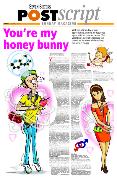 You're my honey bunny
