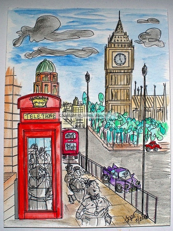 London is Calling - POSTERIZED