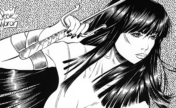 Lady Ninja (detail)